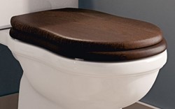 23N/CR Houten zitting met deksel voor Efi toilet