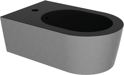5051/BSCP BIDET SOSPES0 LINK DEC.SILVER-BLACK