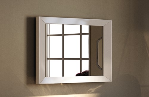 EG100S EVERGREEN SPECCHIO CM 80X100 BIANCO