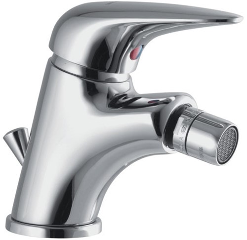 F3282CR.2.WS 3282.2.WS BIDET MIXER L/18 CHROME WITH CLIC CLAC  POP-UP WASTE AND WITH