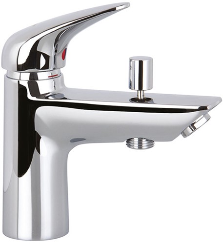 F3294/2NCR.WS 3294/2N.WS ONE-HOLE CHROME BATH MIX WITH DIVERTER L/18 CHROME WITH WSC