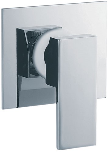 F3503/1CR 3503/1 CHROME EXPOSED PART ONLY BUILT-IN SHOWER MIX LINE BRICK