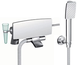 F3654/5CR Desoto - Deck mounted bath mixer