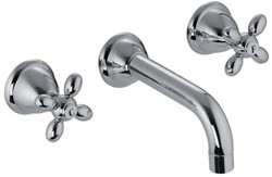 F5001/5CR Wall mounted three-holes basin mixer