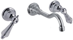 F5401L/5CCR Wall mounted three-holes basin mixer