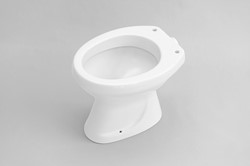 G1014 Staand toilet met verticale afvoer - Kleur: GLOSSY WHITE