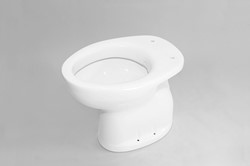 G1045 Stand WC SENIOR met verticale afvoer - Kleur: GLOSSY WHITE