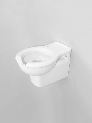 G1048 VASO  ERGONOMICO SOSPESO  BIANCO 1ø