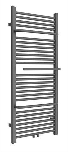 HBR01HH03W Design radiator White met Handdoek houder en midden aansluiting 180x55
