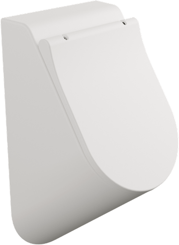 AP28GLAT Con Foro APP goclean® wall-mounted urinal WITH HOLES Latté
