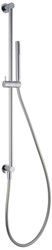 F2009/1CR Brass sliding rail with water connection (without hand shower and hose)