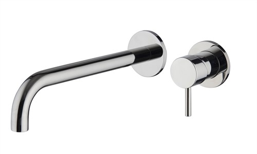 F3051NLX10CR.1  F3051NLX10 wall mounted wash basin mixer Spillo XL Chroom excl. click waste