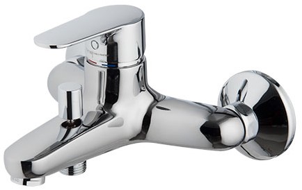 F3834/1CR Exposed bath mixer without shower set