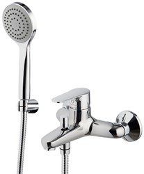 F3834CR.WS Serie 22 - Exposed bath mixer with shower set