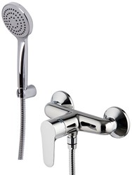 F3835CR Exposed shower mixer with shower set