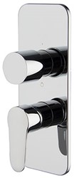 F3839X6CR Built-in mixer with 2/3 outlets diverter